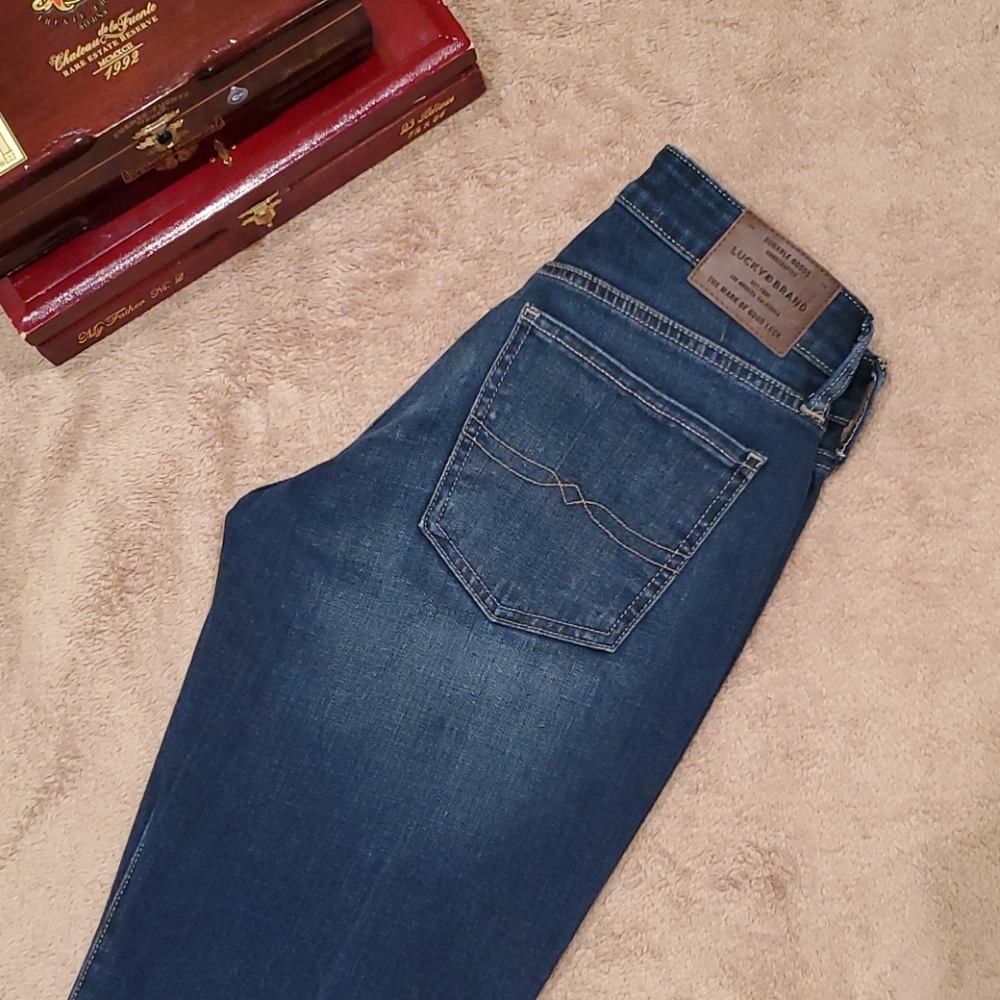 LUCKY BRAND women's sweet cropped denim jeans